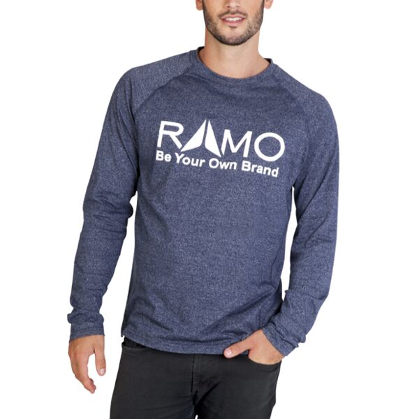 T223LS Men's / Unisex Greatness Heather Long Sleeve T-shirt Thumbnail